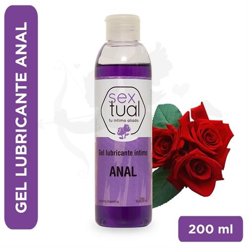 Gel anal con aroma a rosas 200 ml